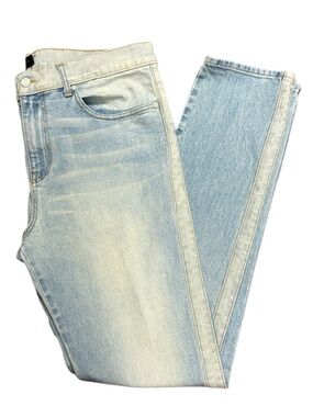 😎 Daniel Patrick - Light Wash Men’s Jeans w Contrast Side Panel - NWOT 38 x 34